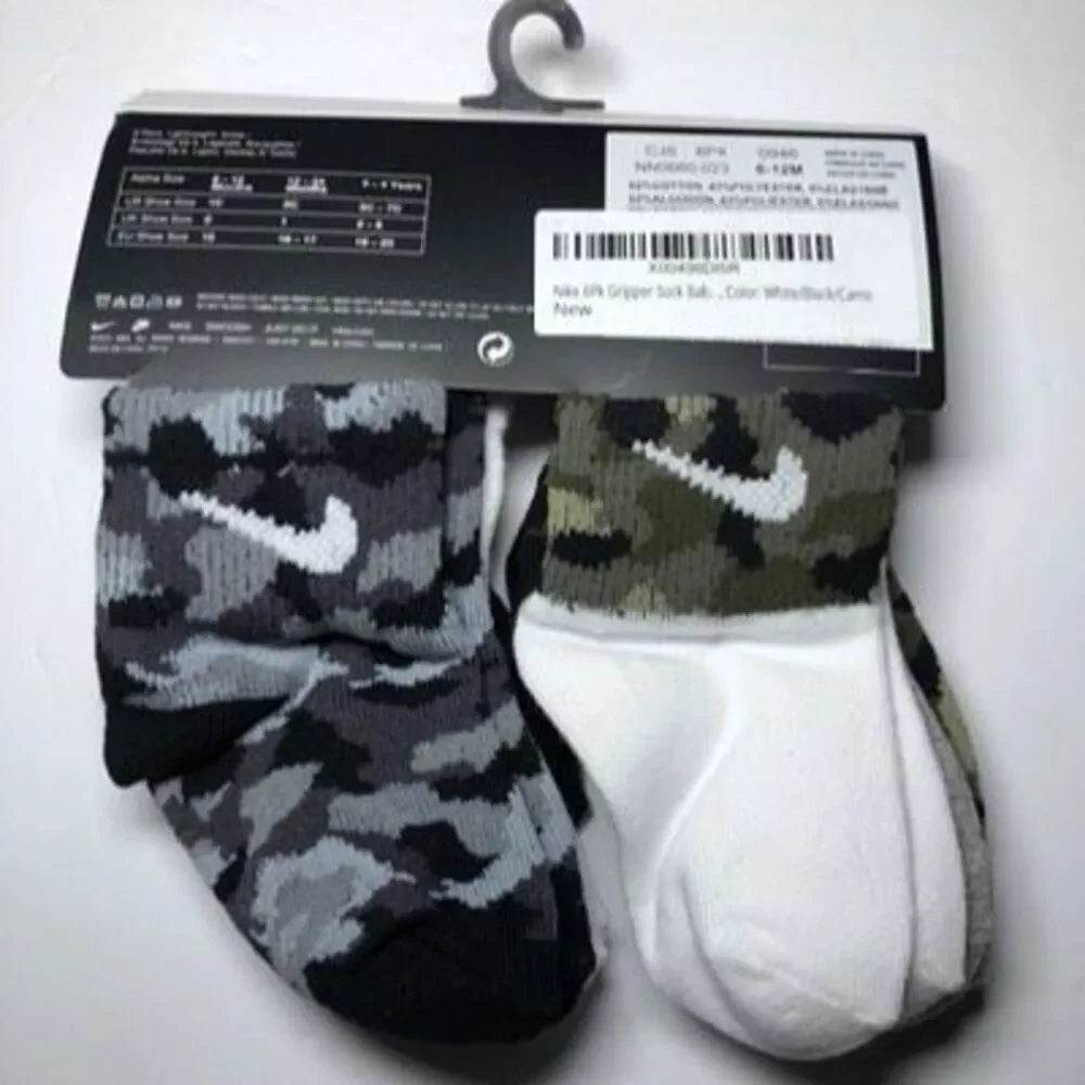 Nike Baby Socks 6-pack 6-12 months